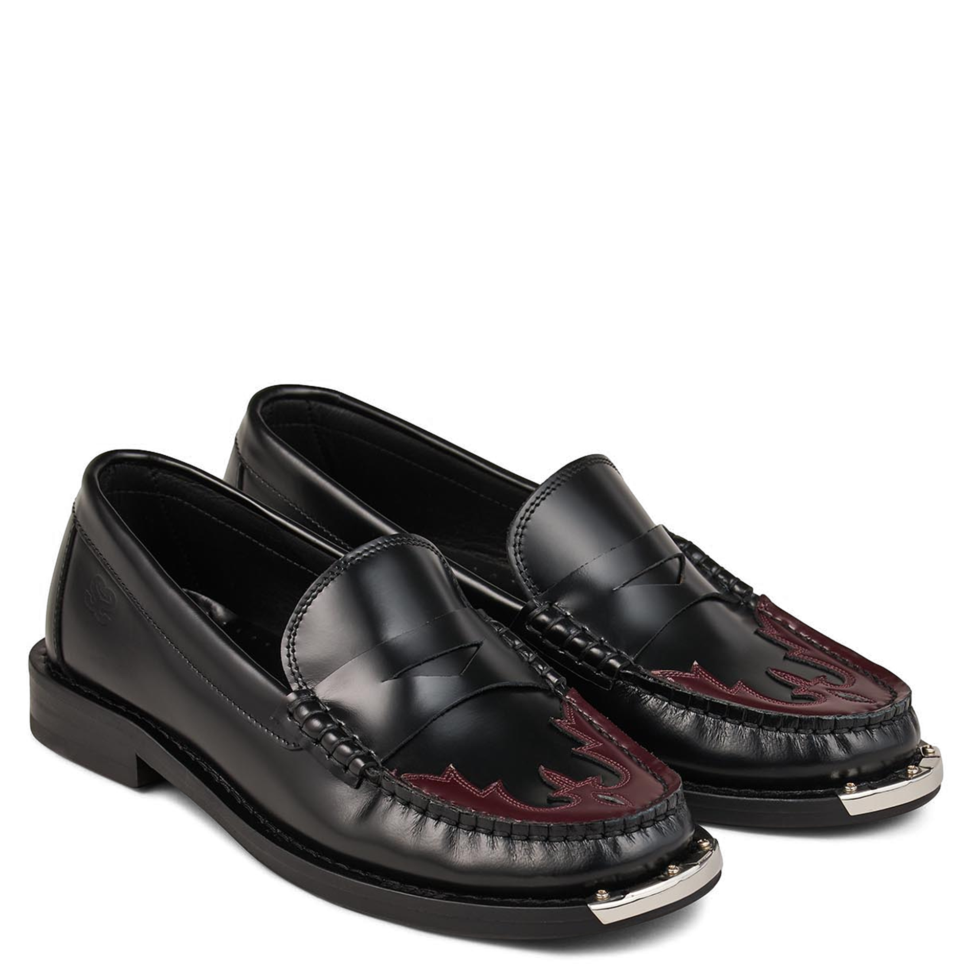 Mocassins en cuir | Noir