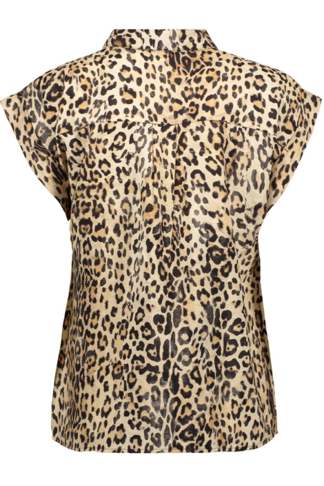 Geisha beige dames blouse