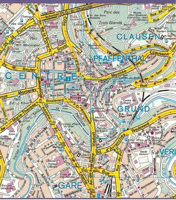 IGN - LUXEMBOURG VILLE 1 15 000