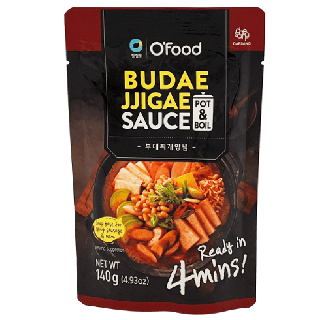 O'Food Budae Jjigae Koreaanse Legerstoofpot Soepbasis 140g