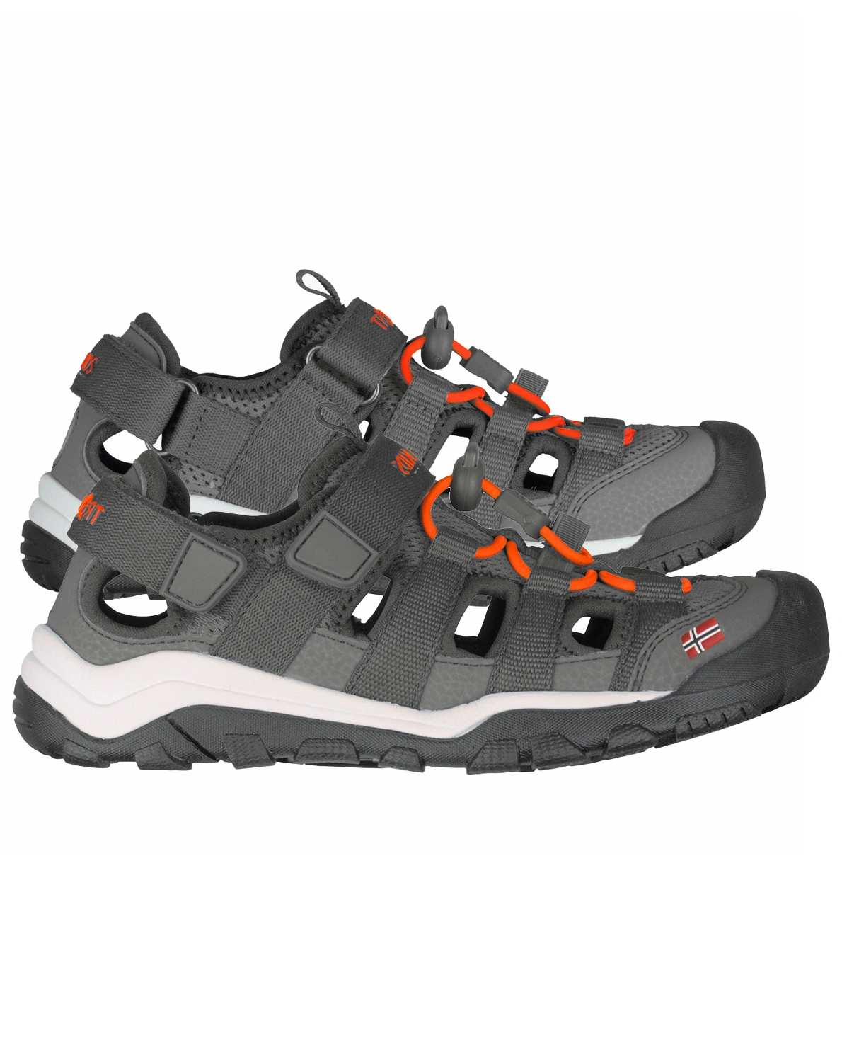 Trekking-Sandalen KRISTIANSAND XT in anthracite/orange