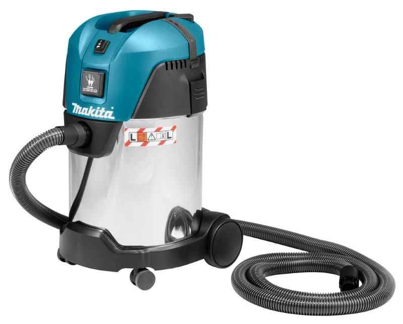 Makita VC3011L droog en natgebruik stofzuiger 1250W L-Klasse