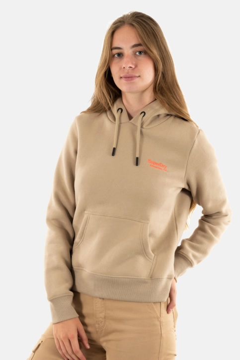 Sweat superdry essential logo 2we cobblestone grey