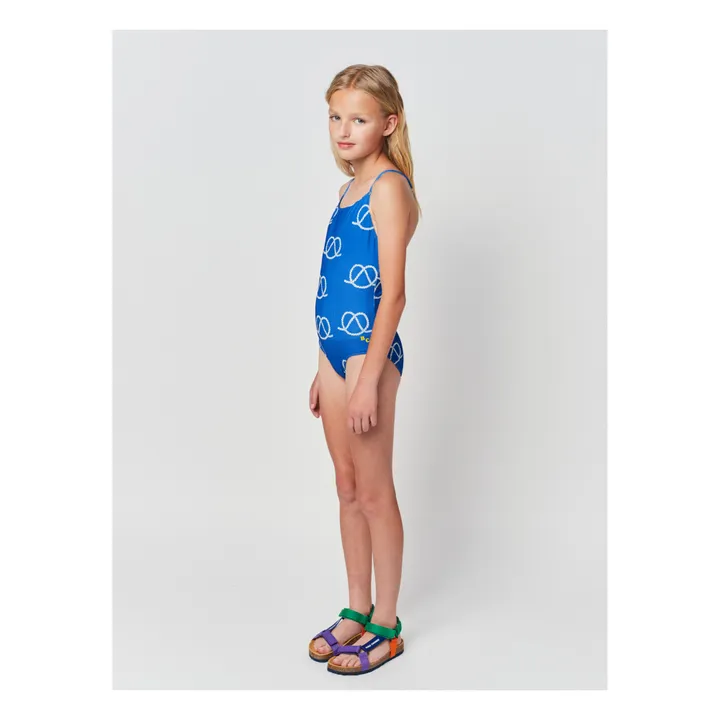 Bobo Choses Maillot de Bain 1 Pièce Cordages | Bleu