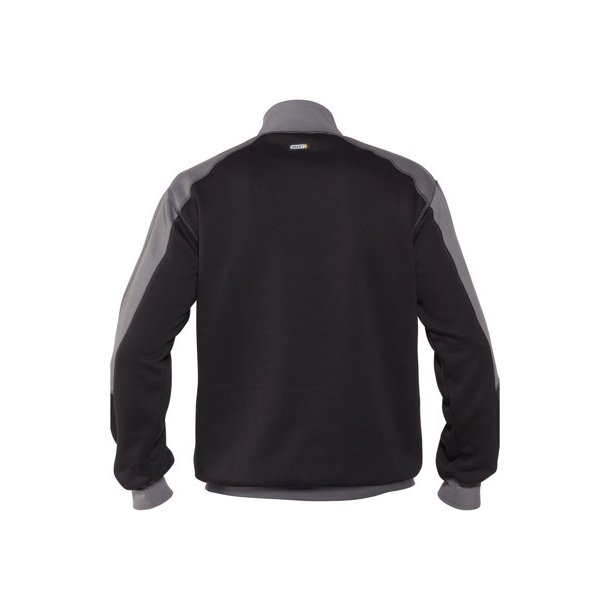 300358 Dassy ® Basiel tofarvet sweatshirt sort og grå