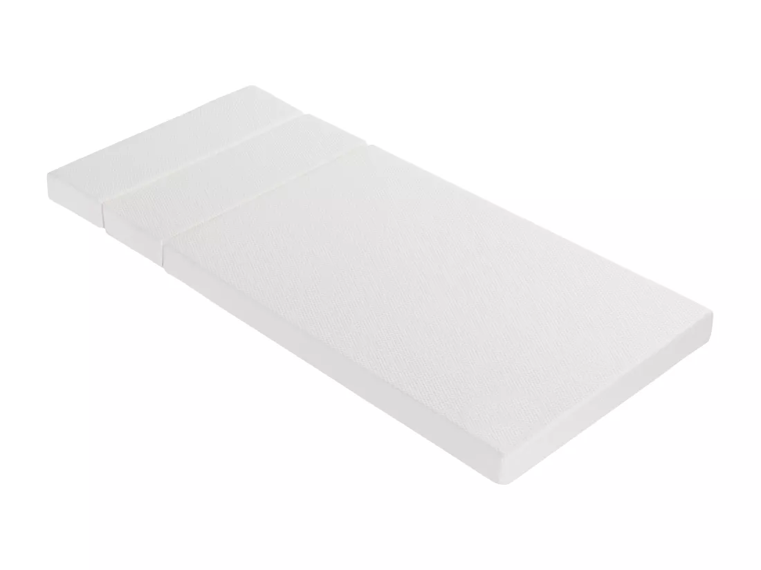 Lit évolutif 90 x 140/170/200 cm avec rangements - Coloris : Naturel et blanc + Matelas - GAROLIO