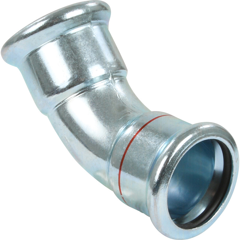 VSH Xpress staal pers bocht 45° 28mm