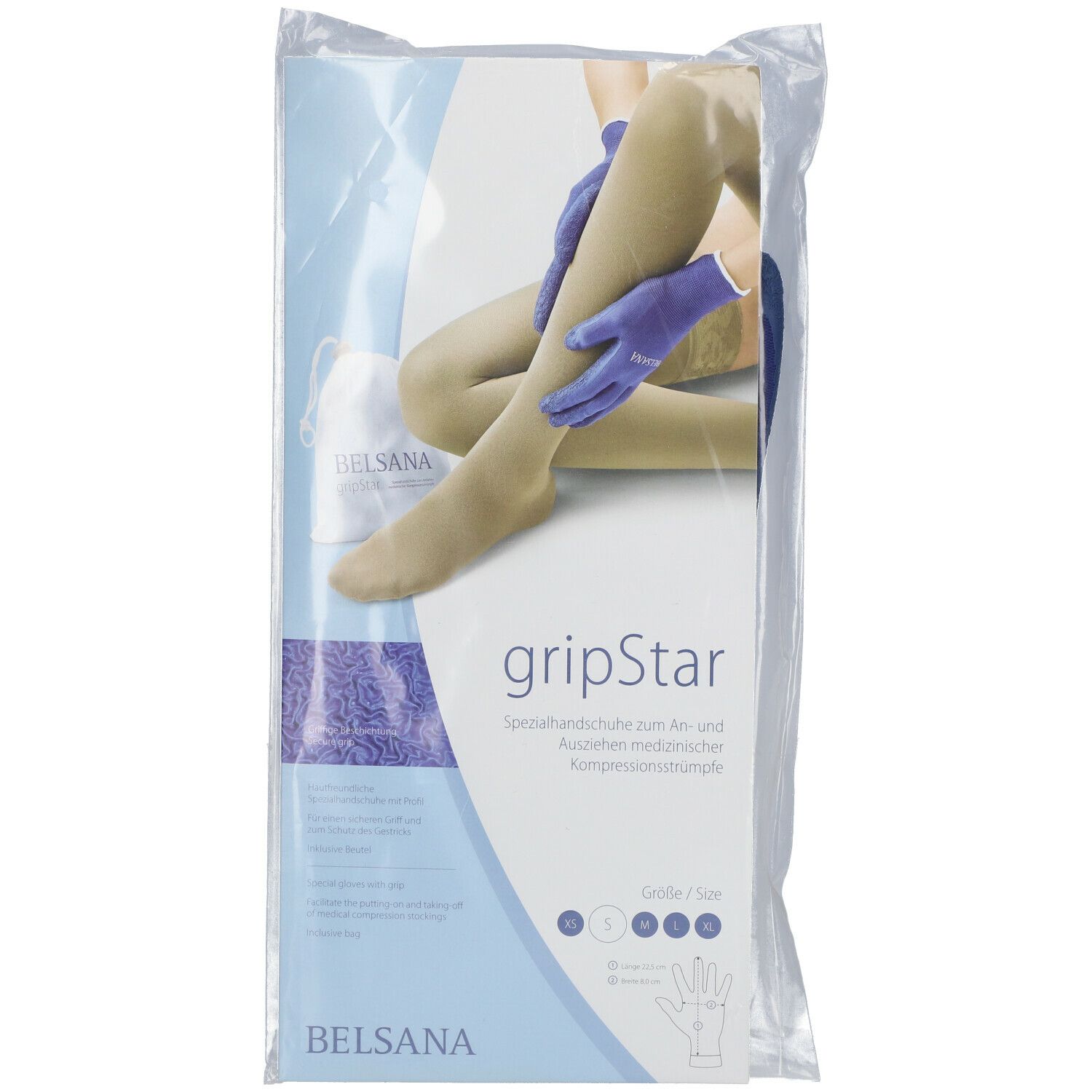 BELSANA Grip-Star Spezialhandschuhe S