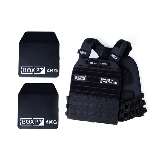 Colete lastreado 10kg Boxpt