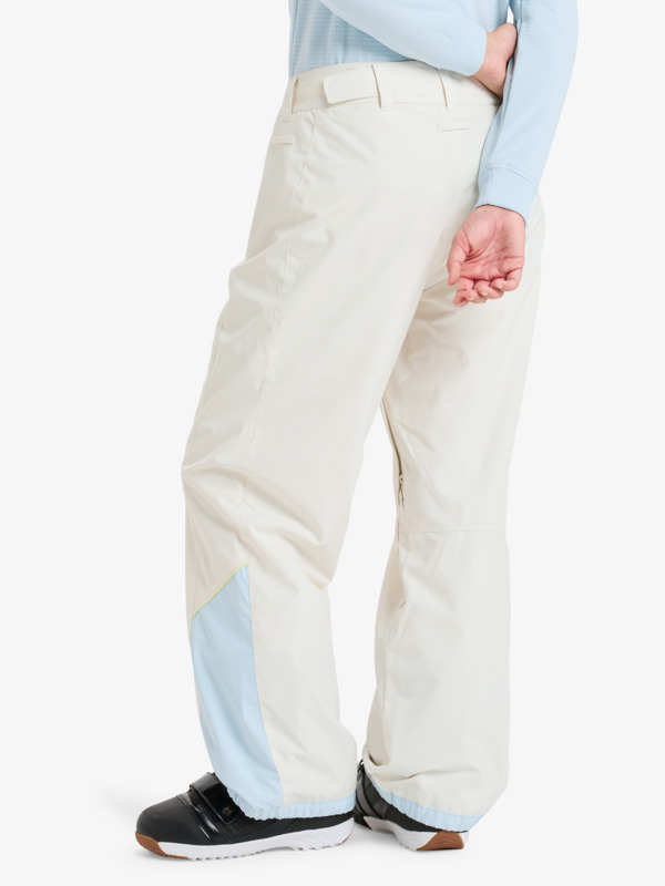 Steeply Pantalon de snow technique Blanc Femme