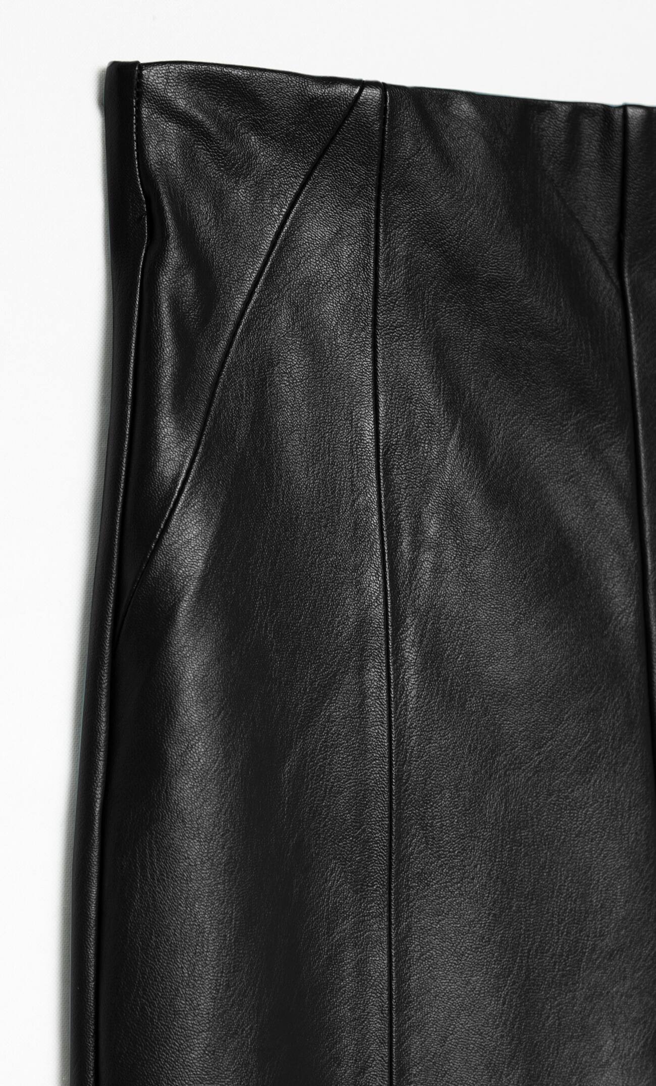 Leggings de couro sintético