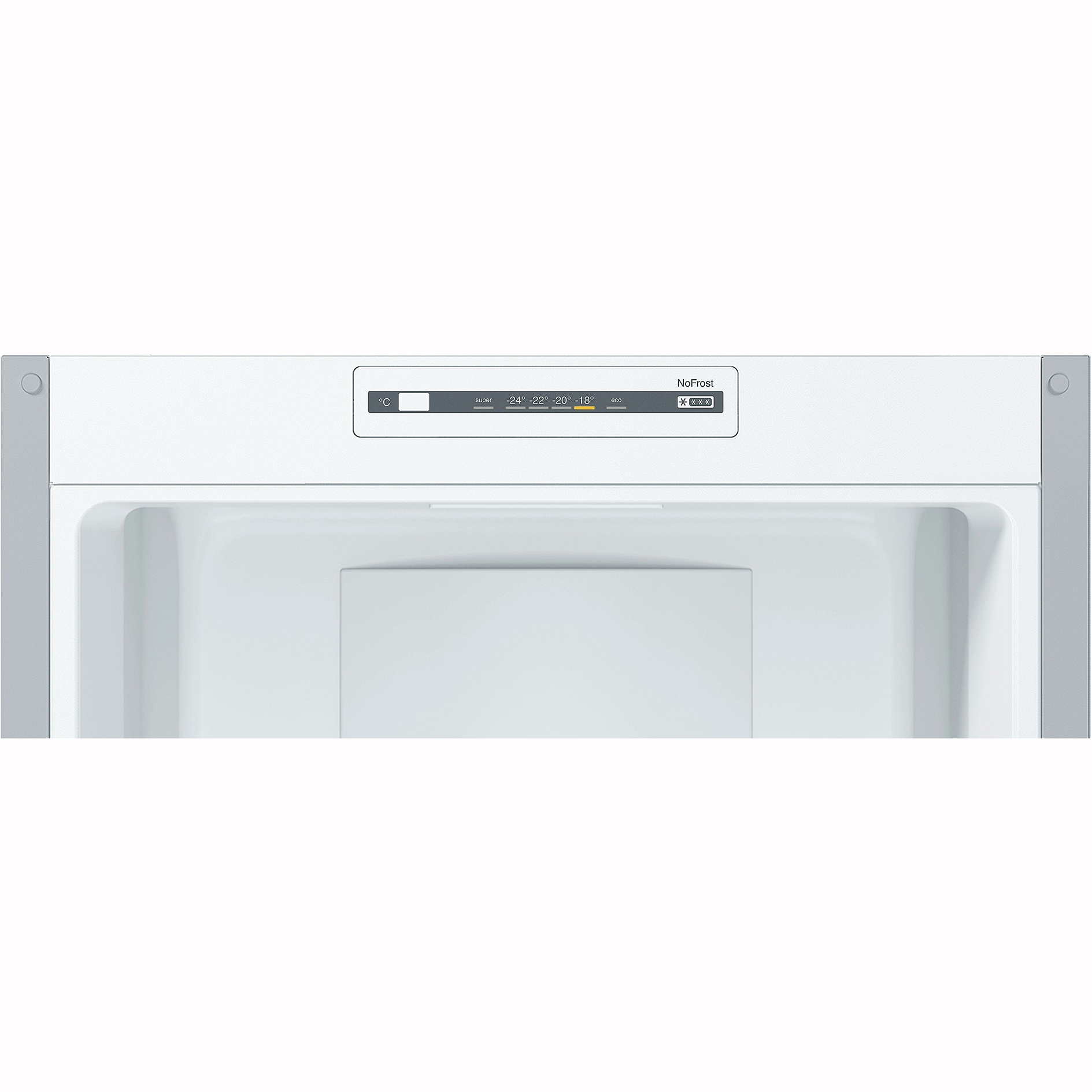 BOSCH Kühl-Gefrierkombination KGN34NLEB - Edelstahl - E