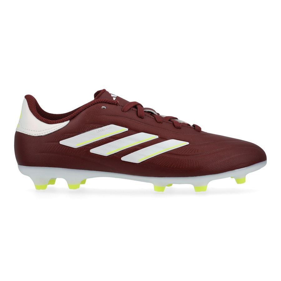 adidas Copa Pure 2 League FG Energy Citrus - Shadow Red/Blanc/Jaune Enfant