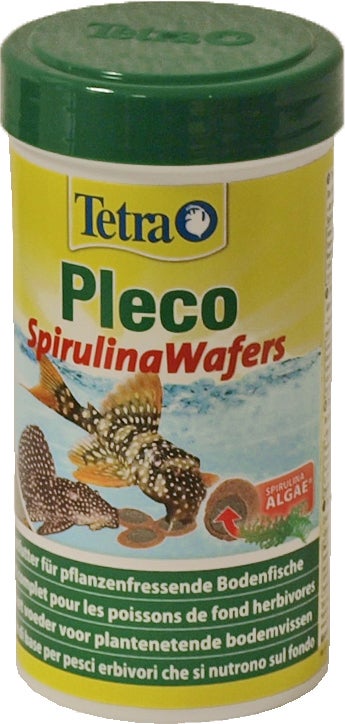 Tetra visvoer Pleco Spirulina Wafers 250 ml