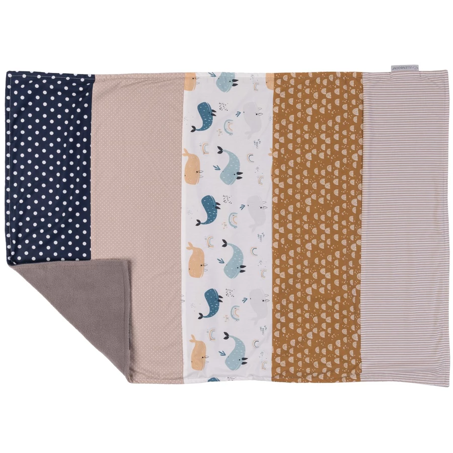 ULLENBOOM Babydecke & Kuscheldecke Wale 70 x 100 cm