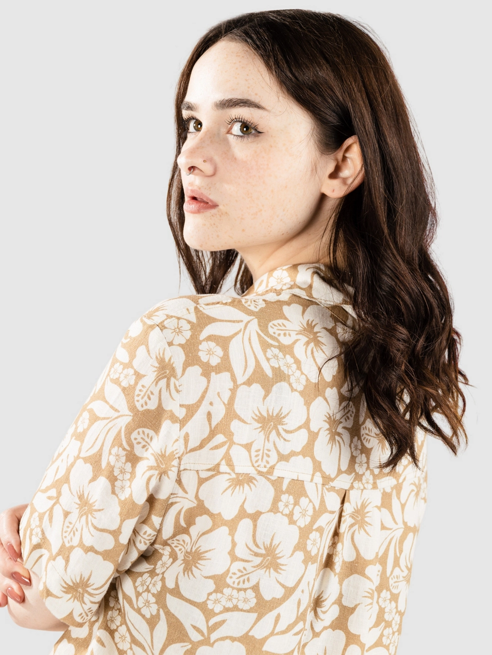 Rhythm Pacific Short Shirt golden