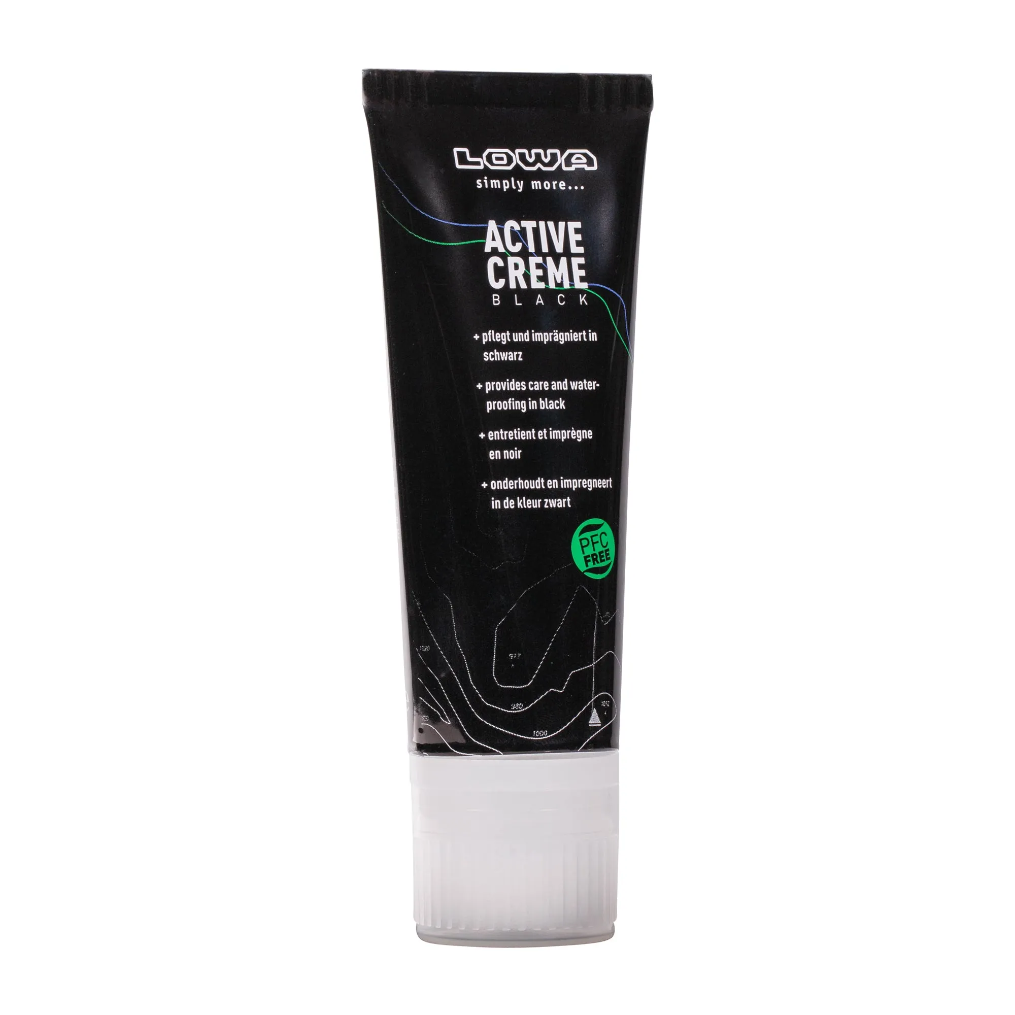 LOWA -  LOWA Schuhcreme Active Creme 75 ml schwarz