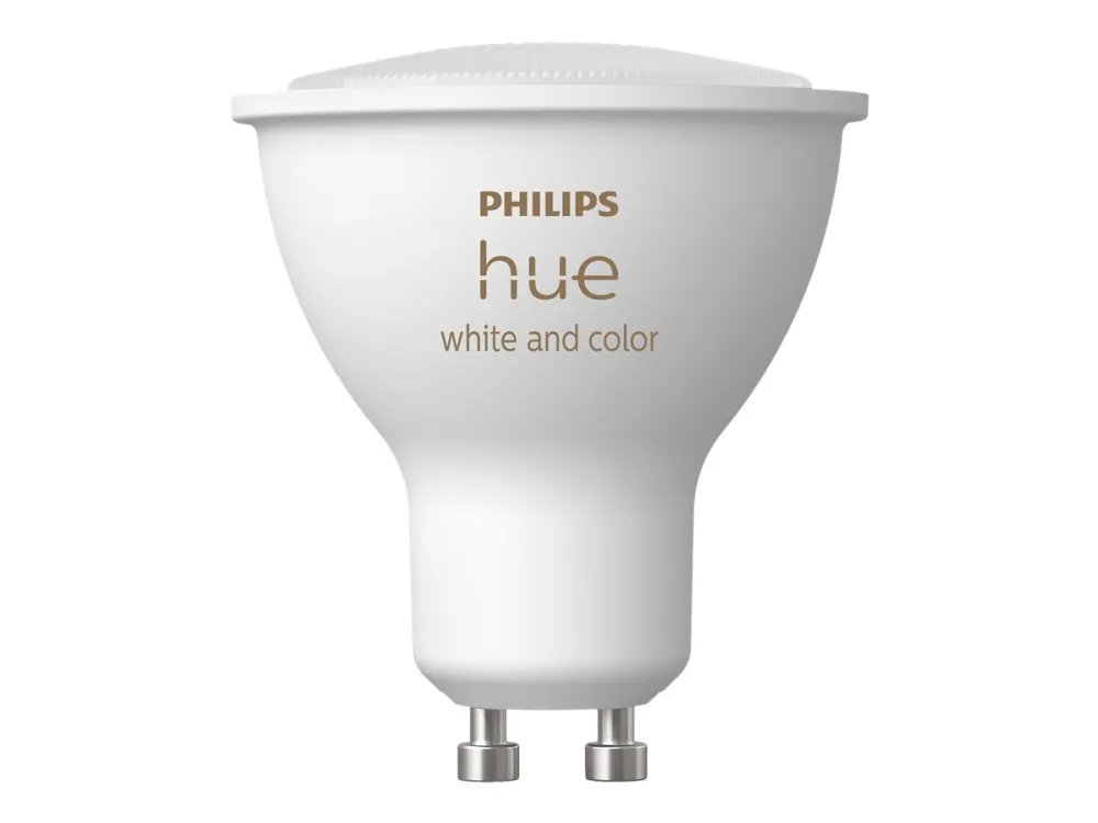 Philips Hue White and Color Ambiance - LED-lyspære - GU10 - 5 W (tilsvarende 35 W) - klasse G - 16 millioner farver - 2000-6500 K (pakke med 3)