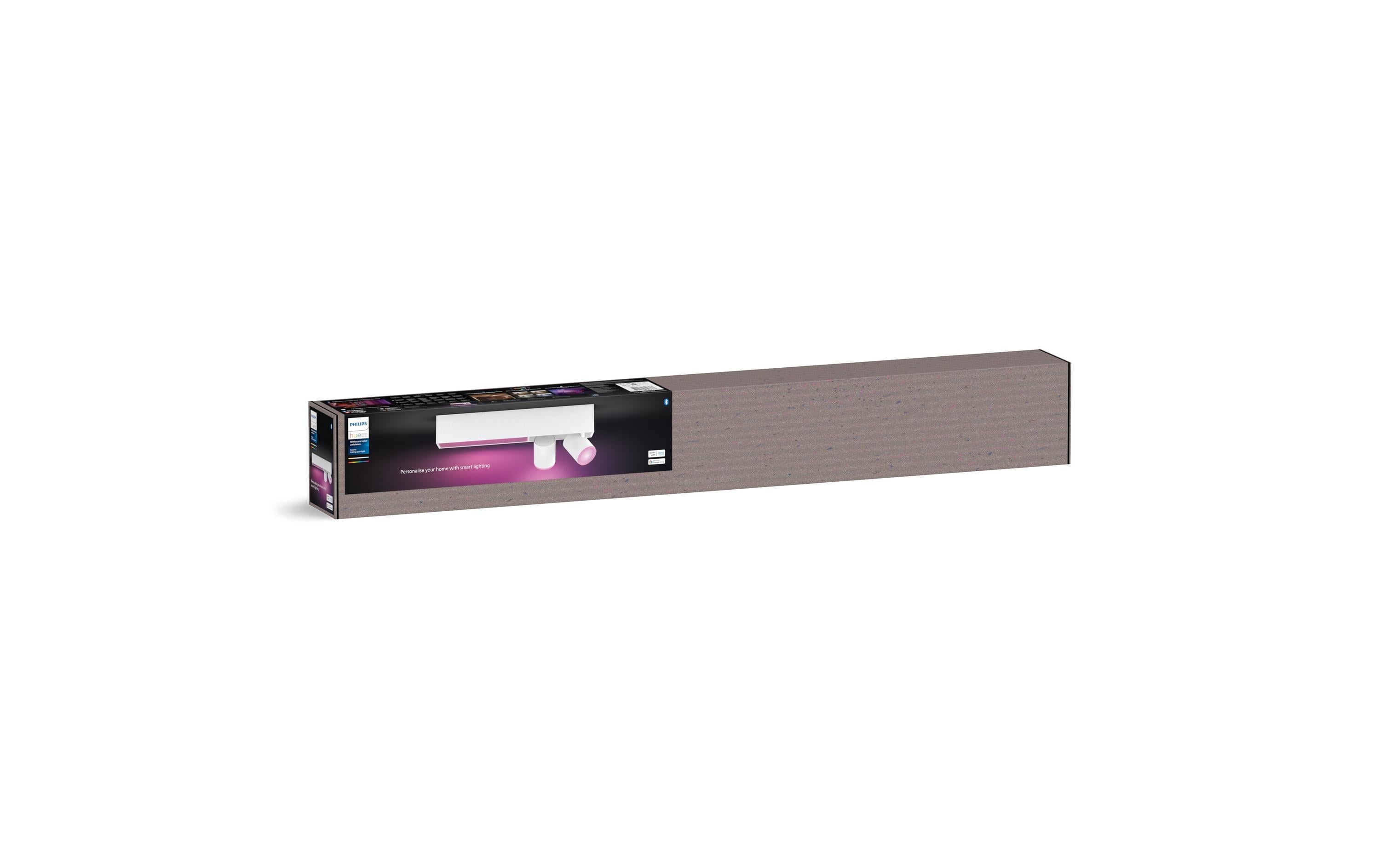 White & Color Ambiance Centris 2-Deckenspot Weiss<br>Smarte Beleuchtung für jeden Raum