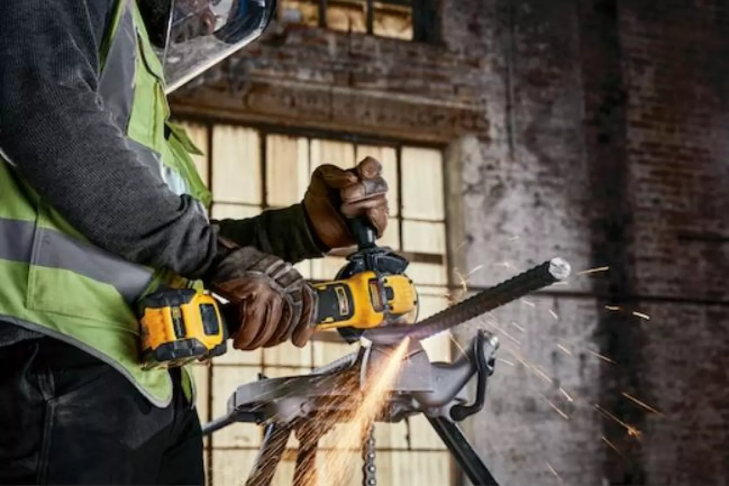 DeWALT DCG416VSN 18V Li-Ion Accu haakse slijper body - 125mm - koolborstelloos