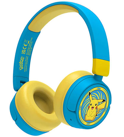 OTL H?retelefoner - Pokemon - On-Ear Kids - Wireless - Blå/Gul
