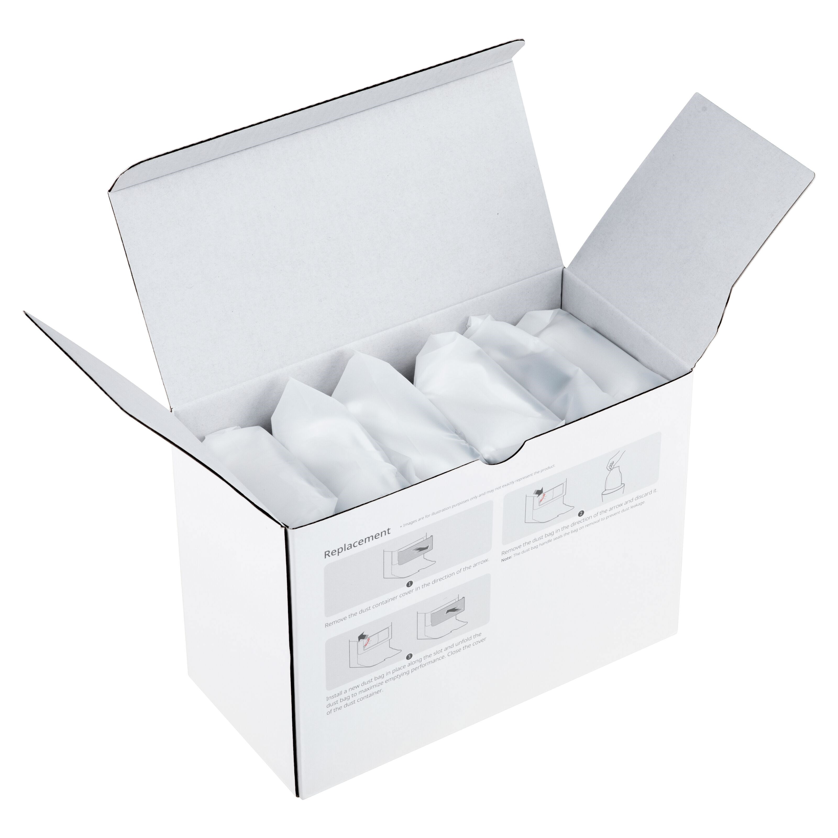 Roborock Støvsugerposer Qrevo 6-pk.