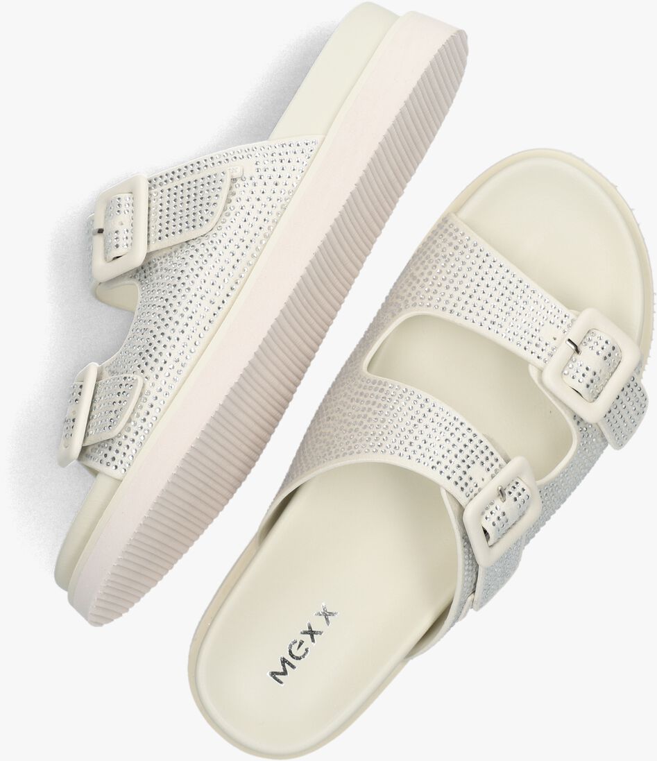 MEXX witte mexx slippers noraia