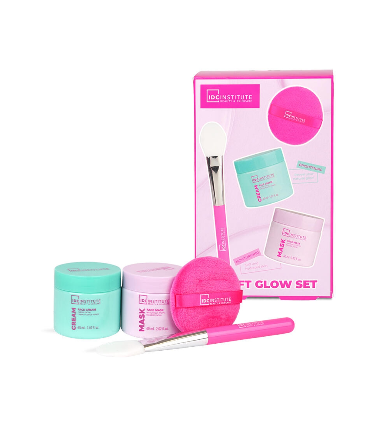 IDC Institute - Kit de Cuidados Faciais Soft Glow Set