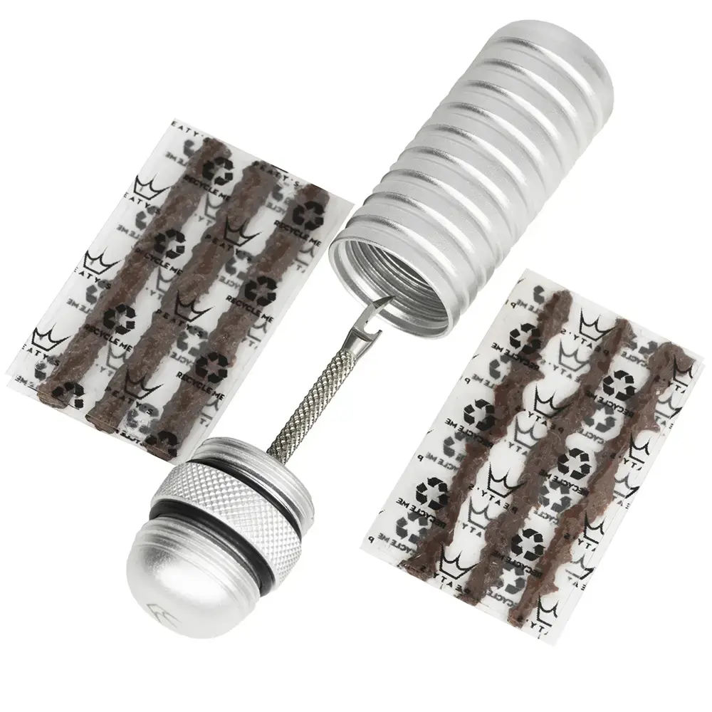 Peaty's Holeshot Tubeless Puncture Plugger Kit Zilver