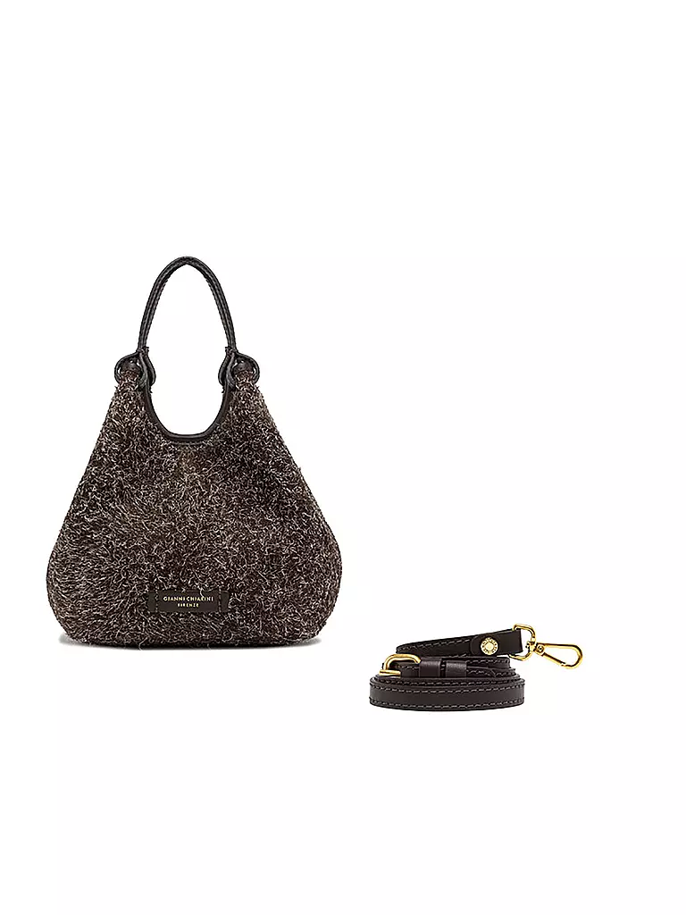 GIANNI CHIARINI Ledertasche - Hobo Bag DUA  braun