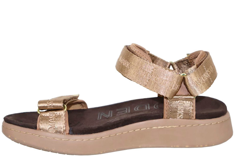 WODEN LINE SANDAL I BRUNT TEKSTIL