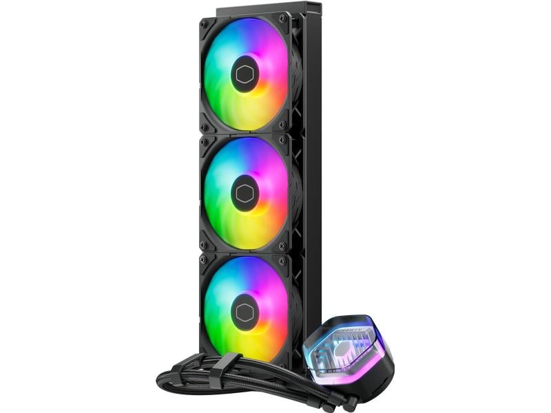Cooler Master Wasserkühlung MasterLiquid 360 Atmos Vollständig anpassbare AIO-Flüssigkeitskühlung