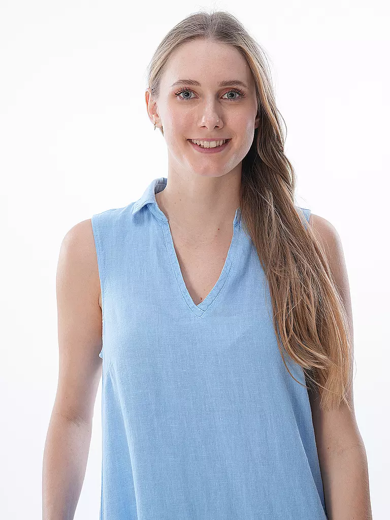 PENN&INK Maxikleid blau