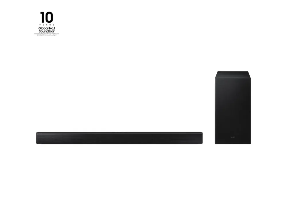 Samsung HW-B650D - B-Series - lydbarsystem - til hjemmebiograf - 3.1.kanal - trådløs - Bluetooth - sort