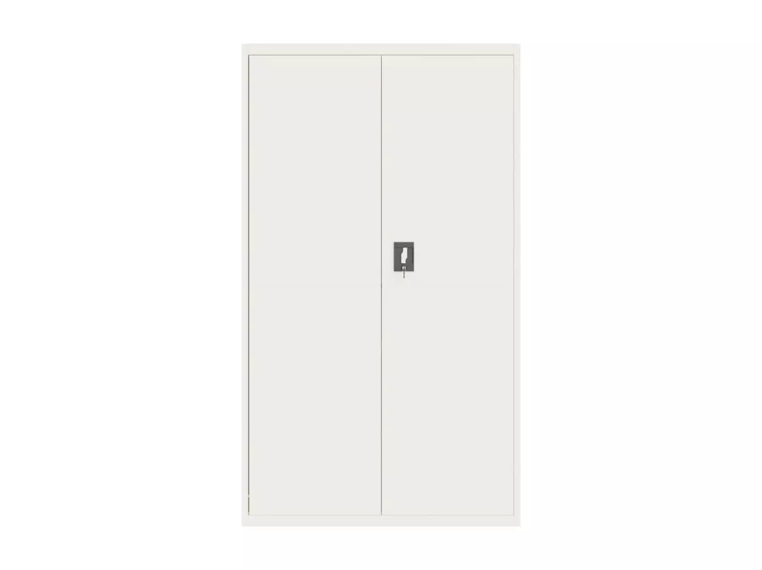 Classeur blanc 105x40x180 cm acier