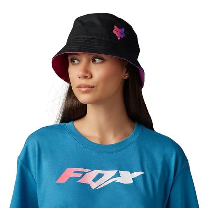 T-Shirt manches courtes Fox MORPHIC CROP TOP - Bleu