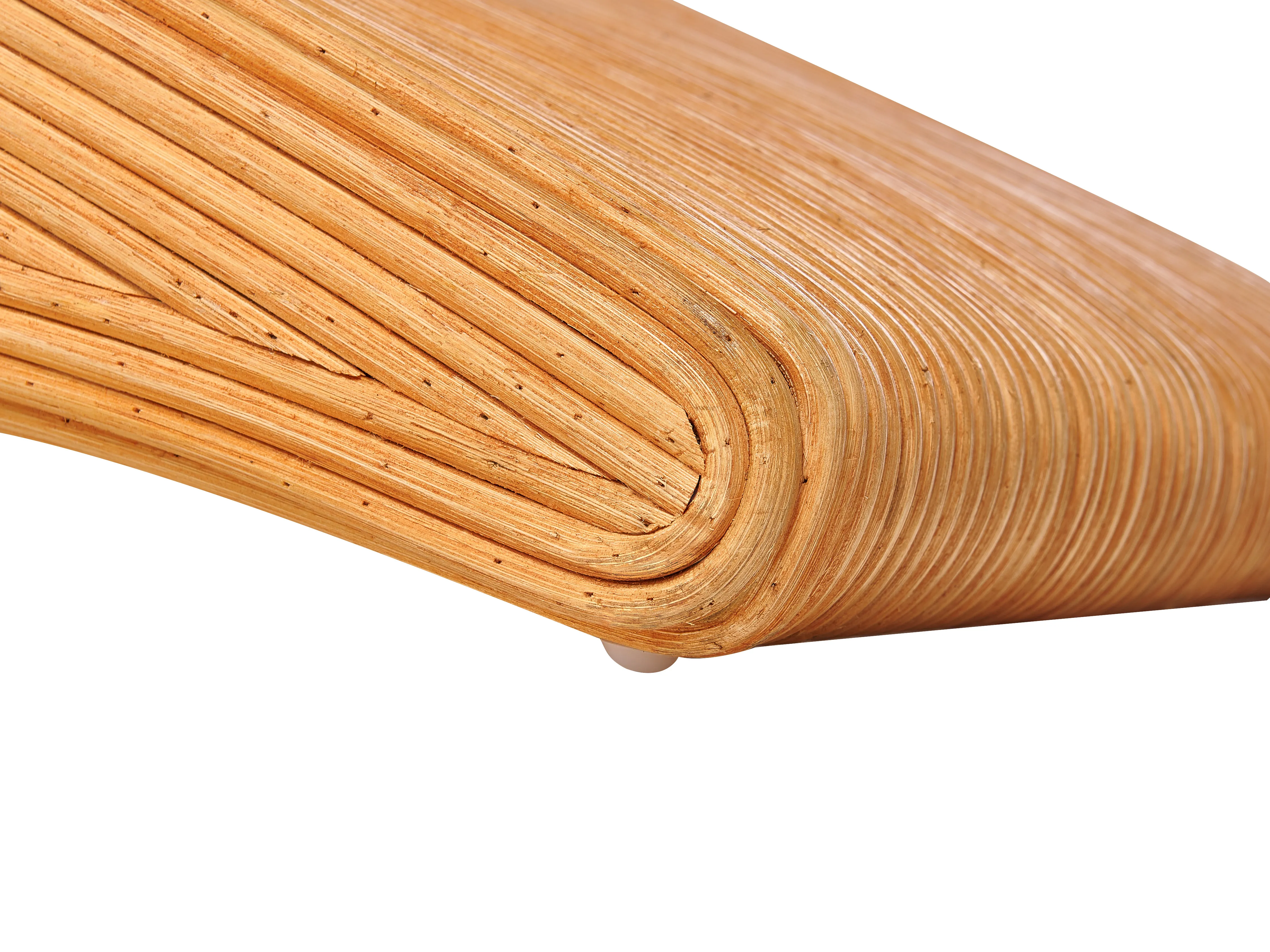 Ligstoel AIROLE Rotan Bruin
