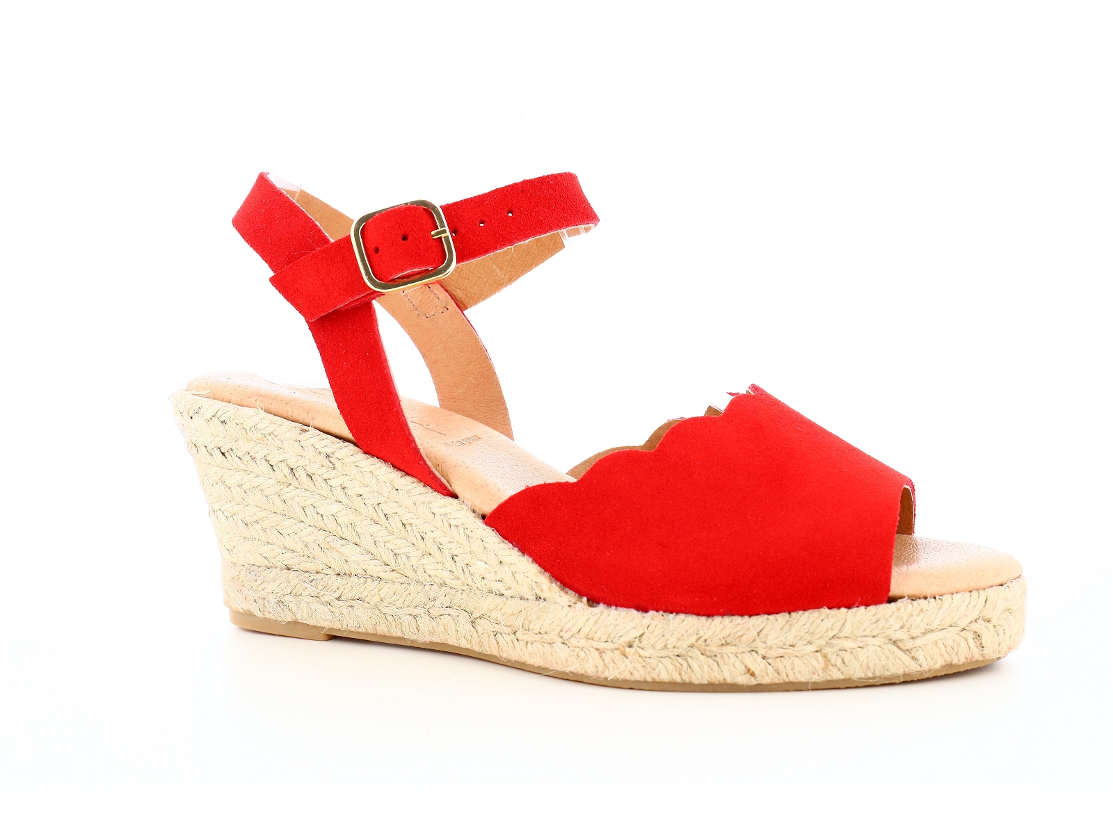 Benson shoes-84349 Nubuck Rouge