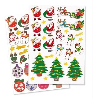 GOMMETTES NOEL X57 PIECES