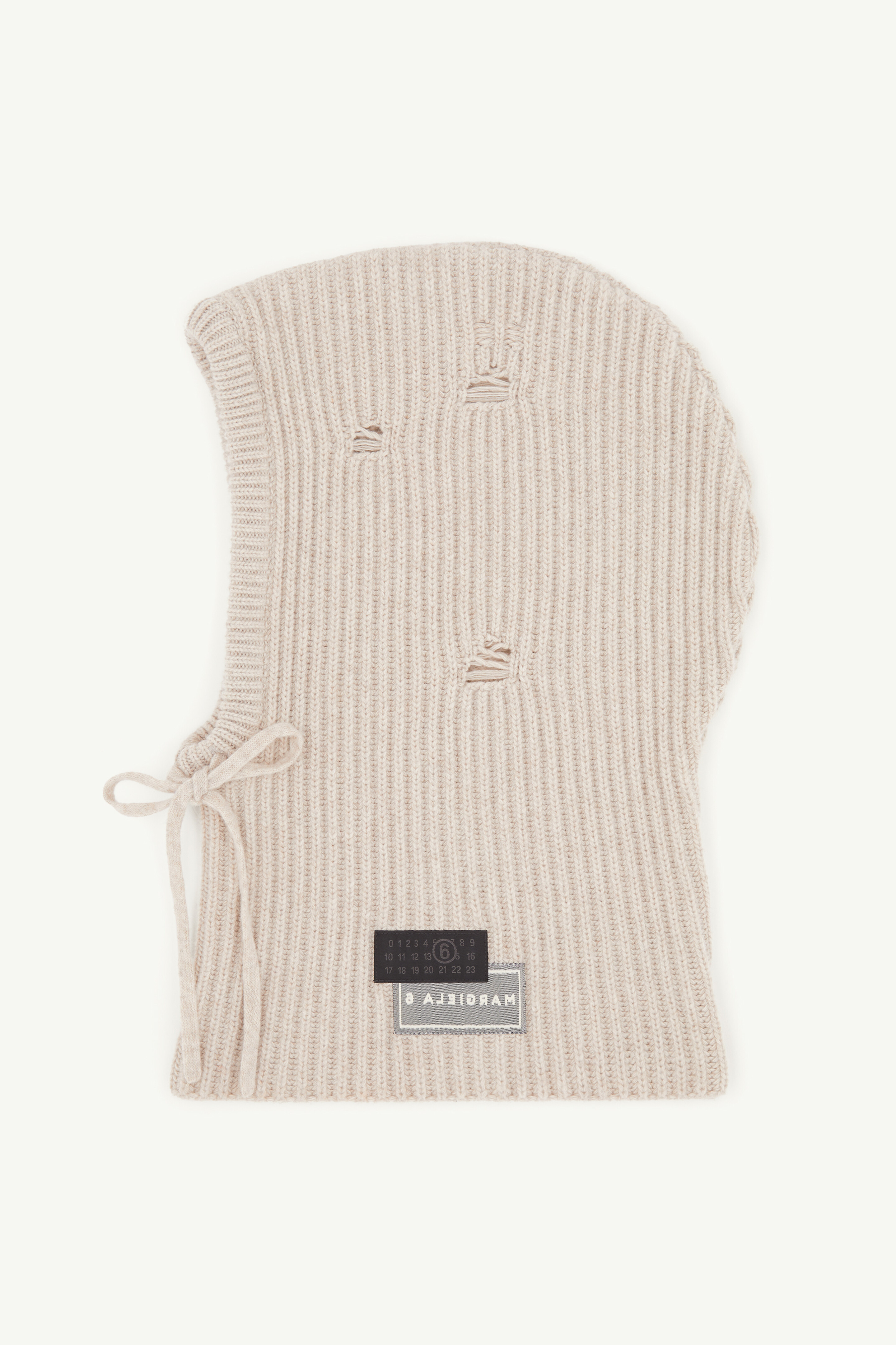 Cagoule en laine pour femme | MM6 Nude