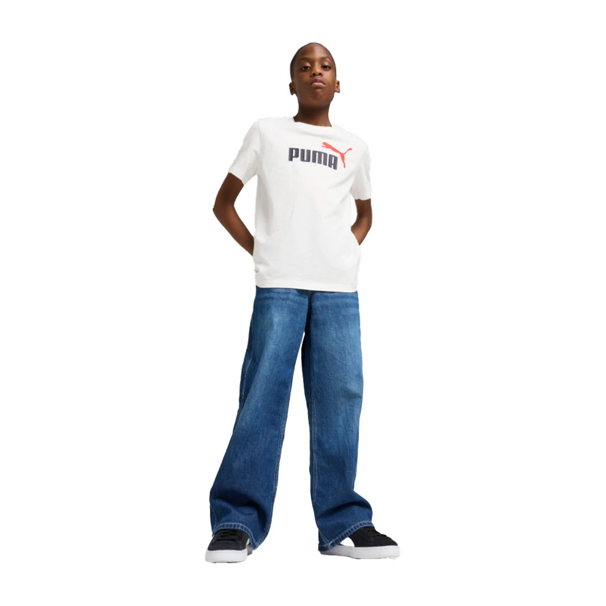 T-Shirt Puma Ess 2 Color No.1 Logo Tee B Criança