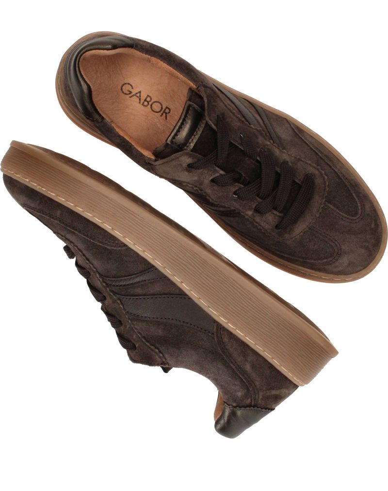 Gabor Sneakers Bruin Dames