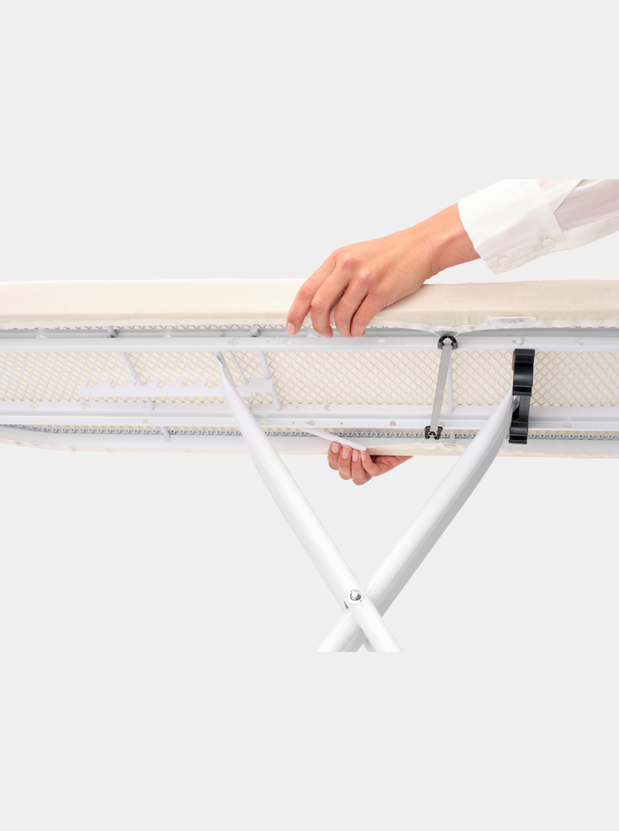 Strijkplank B, 124x38 cm, solide strijkerhouder - Lilac Waves