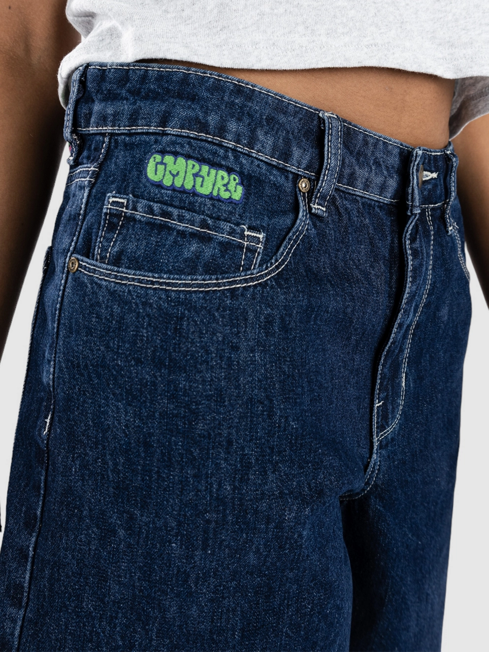 Empyre Sydney Evening Jort Shorts dark blue denim