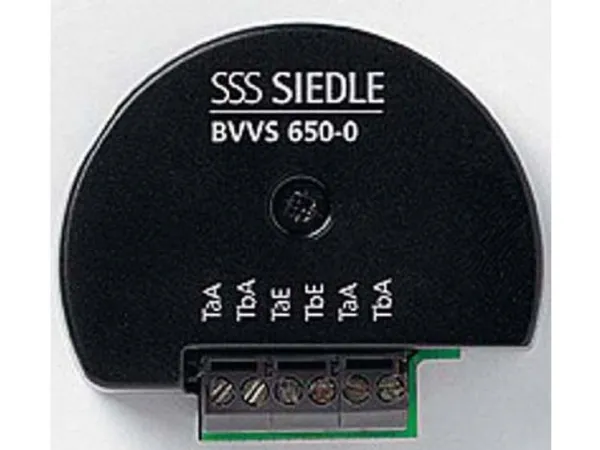 Siedle BVVS 650-0, Sort, Siedle, 0 - 40 °C