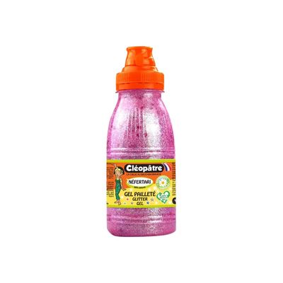 Cléopâtre NÉFERTARI - Gel pailleté - rose - 250 ml