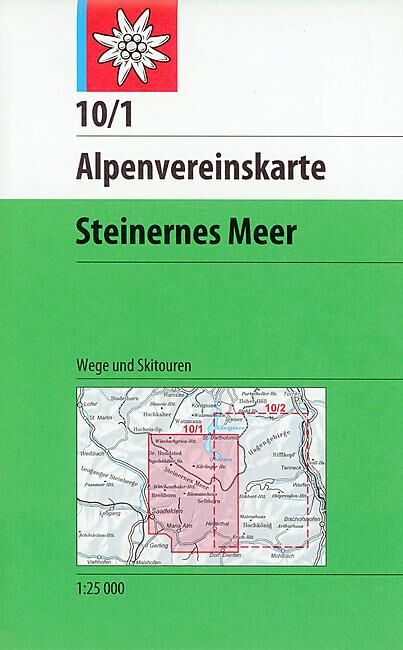 ALPENVEREIN - 10/1 STEINERNES MEER 1 25 000