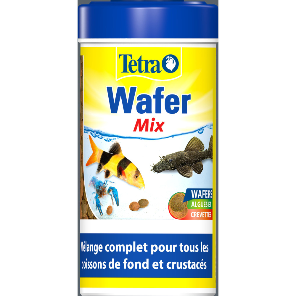 Wafer mix nourriture poisson de fond et crustacés 48 g -100 ml