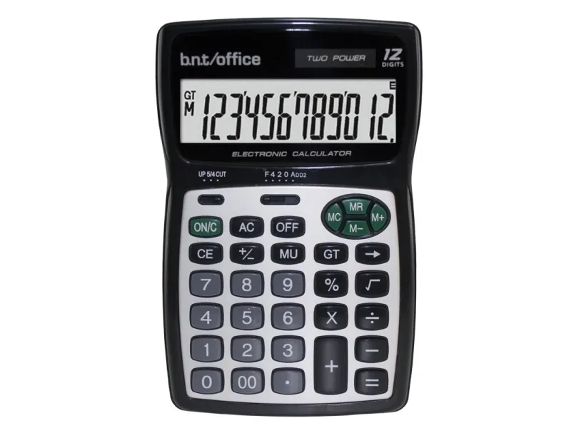 Bordregner bnt/Office 55 med 12 cifre