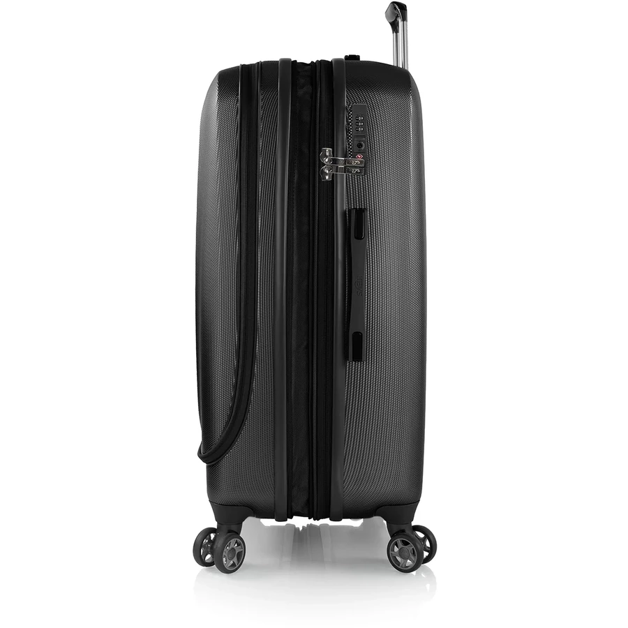 Heys Vantage Smart Access - 4-Rollen-Trolley L 76 cm erw. black